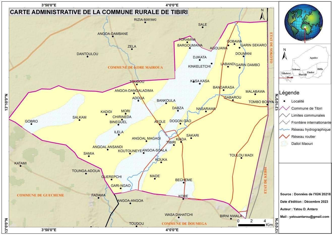 Carte administrative